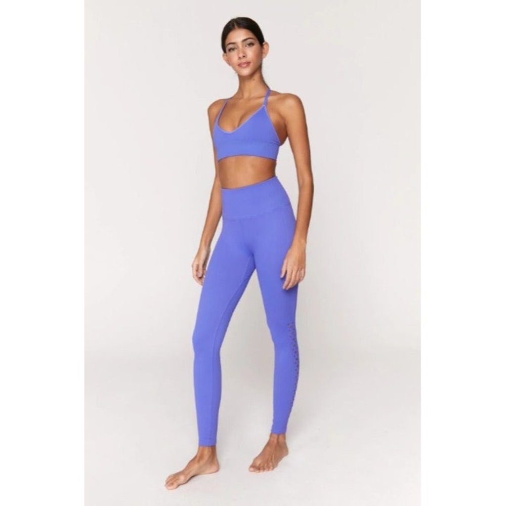 Spiritual Gangster Self Love Lavander Leggings Women's Size‎ M